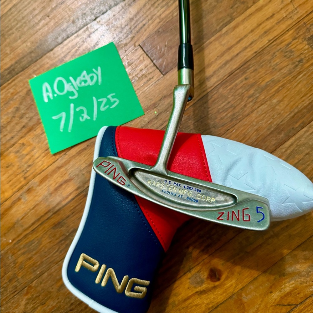 Ping Zing 5 Putter with Tricolor Headcover